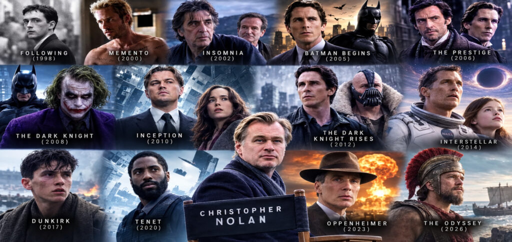 Christopher Nolan movies ranked from weakest to greatest