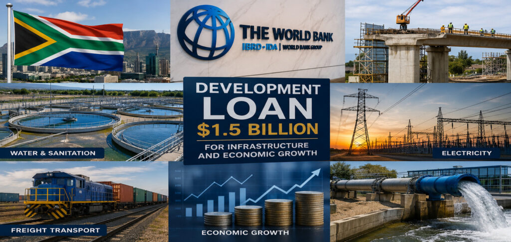 South Africa World Bank loan supports infrastructure development