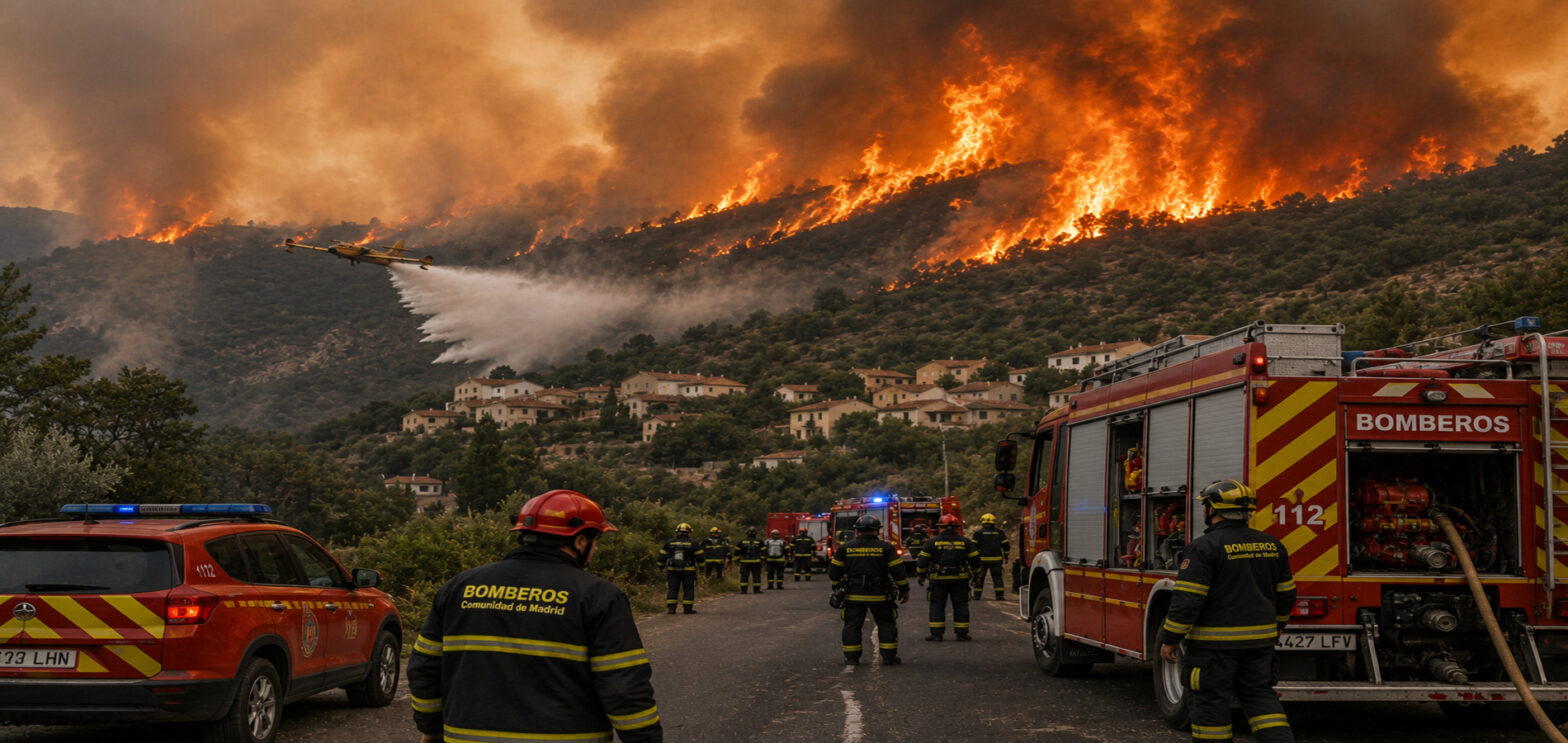 EU Wildfire Strategy as firefighters battle wildfires in Spain and France