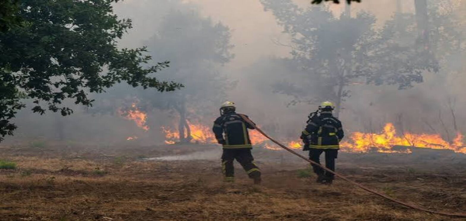 France wildfire Bordeaux
