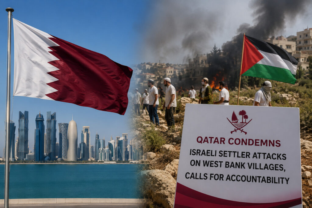 Qatar condemns Israeli settler attacks