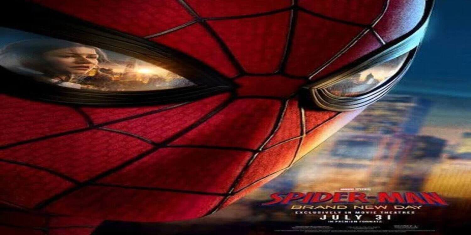 Tom Holland in Spider-Man Brand New Day movie scene