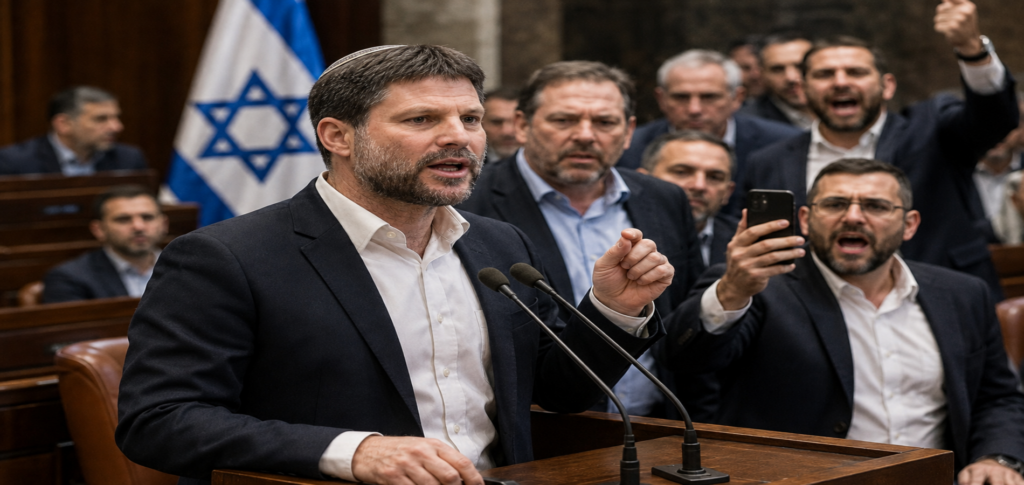 Bezalel Smotrich Political Struggle Shakes Netanyahu Coalition