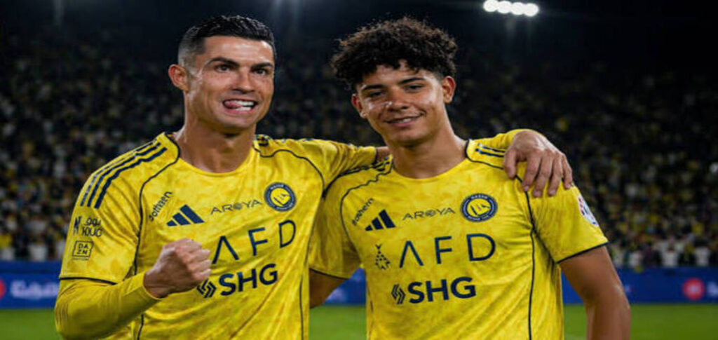 Cristiano Ronaldo discusses his son's football development at Al-Nassr