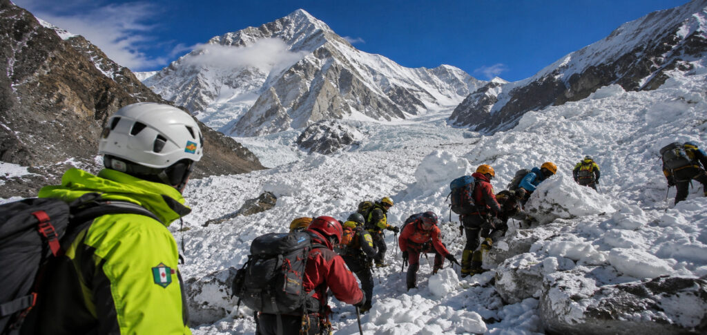 Pakistan mountain avalanche rescue operation on Broad Peak