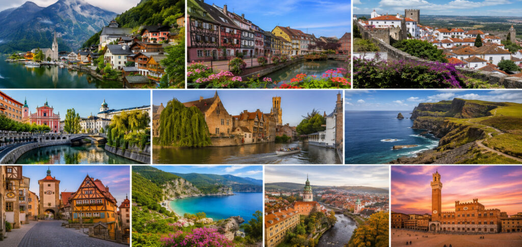 Quiet Corners of Europe featuring authentic medieval villages