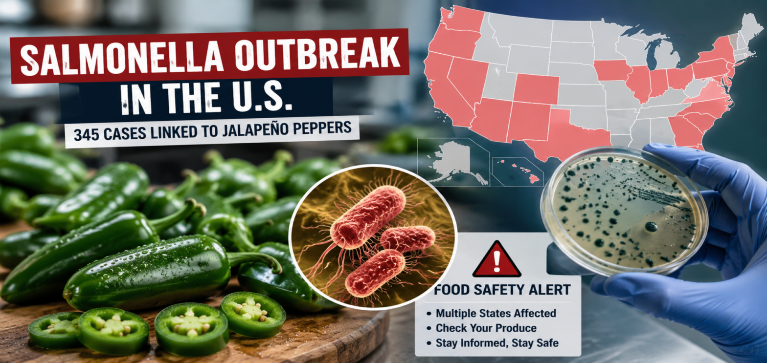 Salmonella outbreak in US linked to fresh jalapeÃ±o peppers
