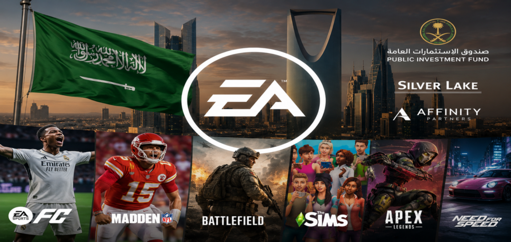 Saudi Arabia acquires EA as the Public Investment Fund leads a landmark gaming industry acquisition