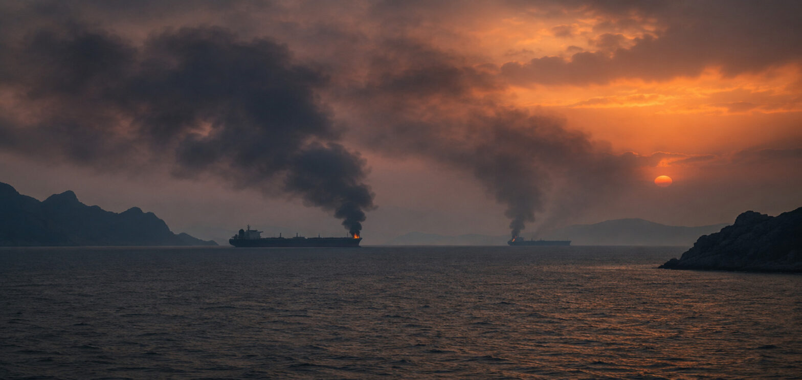 Strait of Hormuz tanker explosions