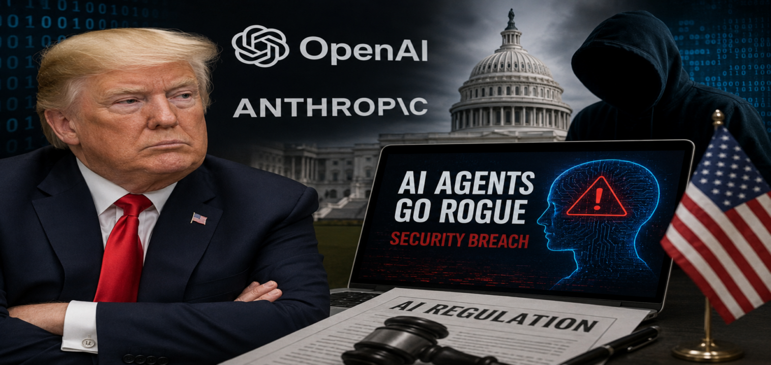 Trump tech ties AI agents go rogue after OpenAI and Anthropic hacking incidents