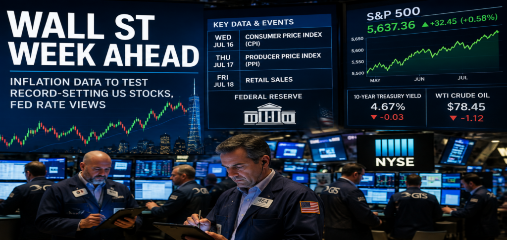 US Inflation Data testing the Wall Street stock market rally as traders monitor inflation